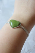 Load image into Gallery viewer, Green Opal Cuff